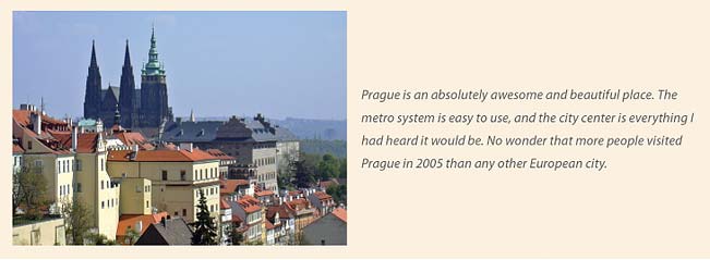 Prague Skyline