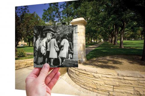 "Freshman Entering the Gates"